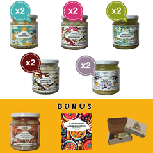 Carica l'immagine nel visualizzatore di Gallery, 10 Vasi di Legumi Decorticati Cotti a Vapore da 300 gr