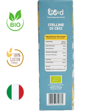 Carica l'immagine nel visualizzatore di Gallery, Stelline di Ceci BIO pacco da 250 gr LEGUD