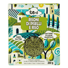 Carica l'immagine nel visualizzatore di Gallery, Risoni di Piselli Verdi e Riso BIO pacco da 250 gr LEGUD