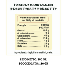Carica l'immagine nel visualizzatore di Gallery, 10 Vasi di Legumi Decorticati Cotti a Vapore da 300 gr