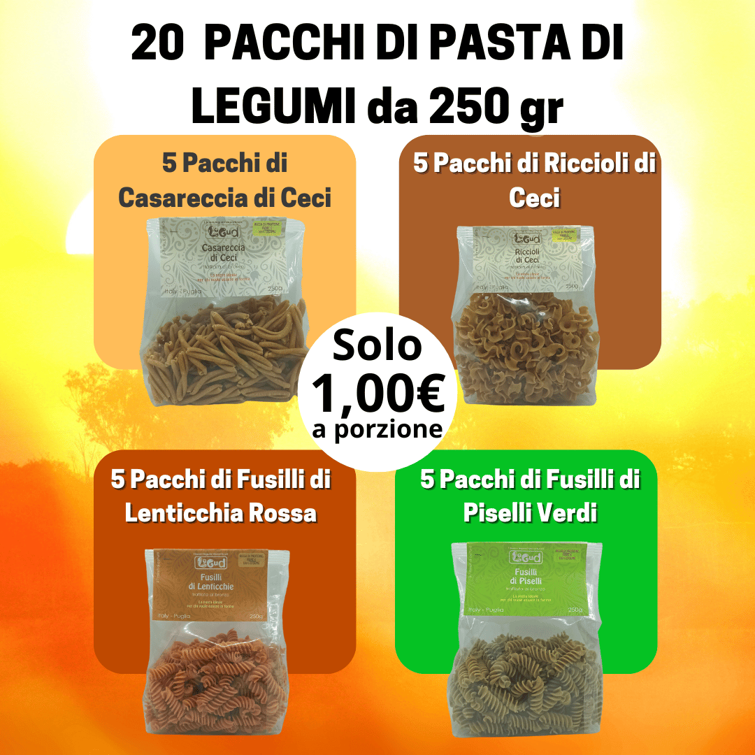 Pasta Di Legumi - Mix - 250g Tomitaly 