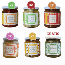 Carica l'immagine nel visualizzatore di Gallery, Conserve Sottolio del Contadino 10 da 300 gr in Olio Extra vergine di Oliva
