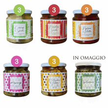 Carica l'immagine nel visualizzatore di Gallery, Conserve Sottolio del Contadino 15 vasi da 300 gr in Olio Extra vergine di Oliva
