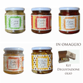 Conserve Sottolio del Contadino 5 vasi da 300 gr in Olio Extra vergine di Oliva