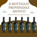 6 Bottiglie da 750 Ml Olio Extra vergine di Oliva 