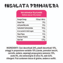 Carica l'immagine nel visualizzatore di Gallery, 9 Vasi di Insalate Estive di Legumi Decorticati da 300 gr
