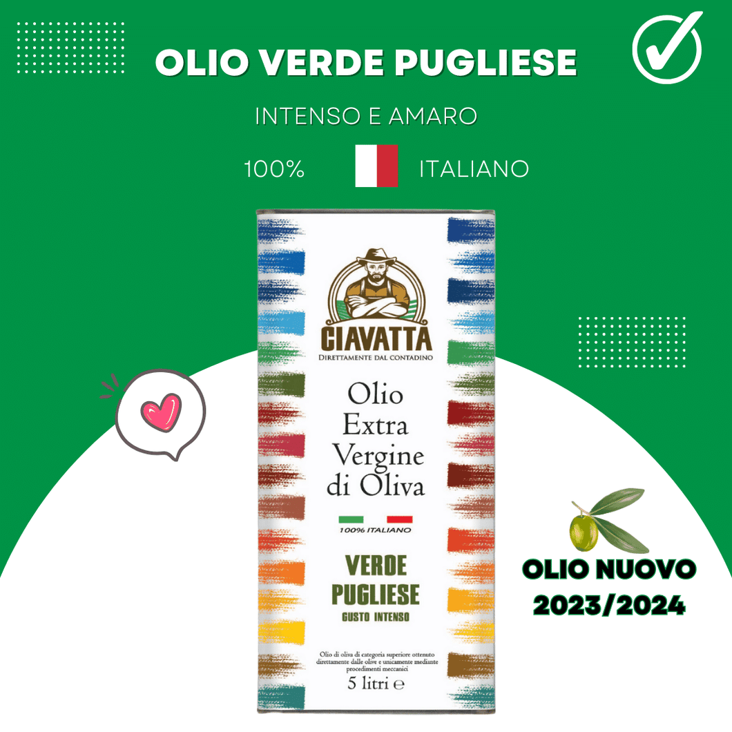 Latta da 5 Litri Olio Extravergine di Oliva Ciavatta