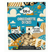 Carica l'immagine nel visualizzatore di Gallery, Orecchiette di Ceci Decorticati pacco da 250 gr
