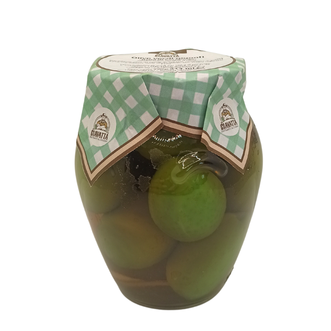 Olive verdi in salamoia 